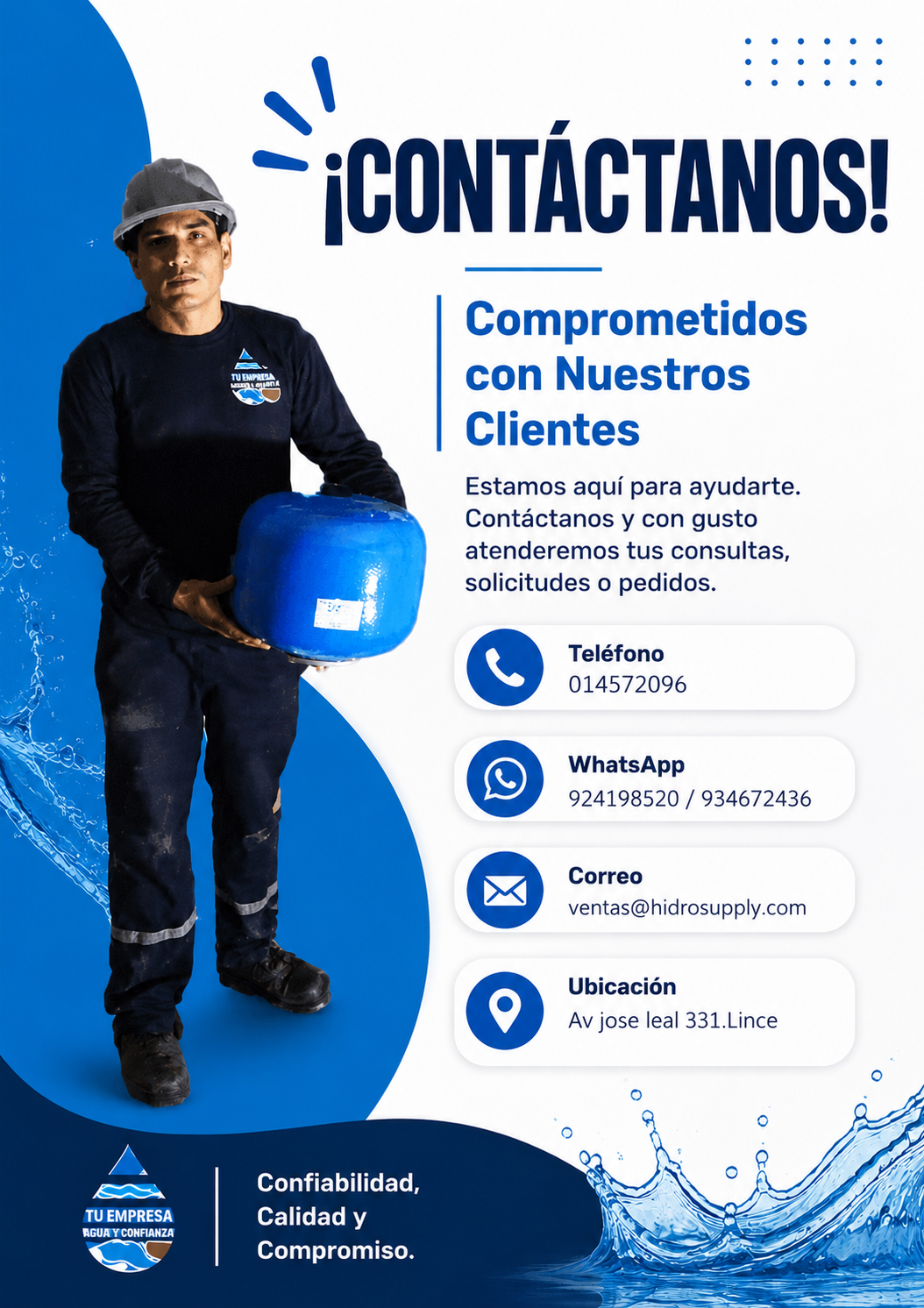 bombas de agua